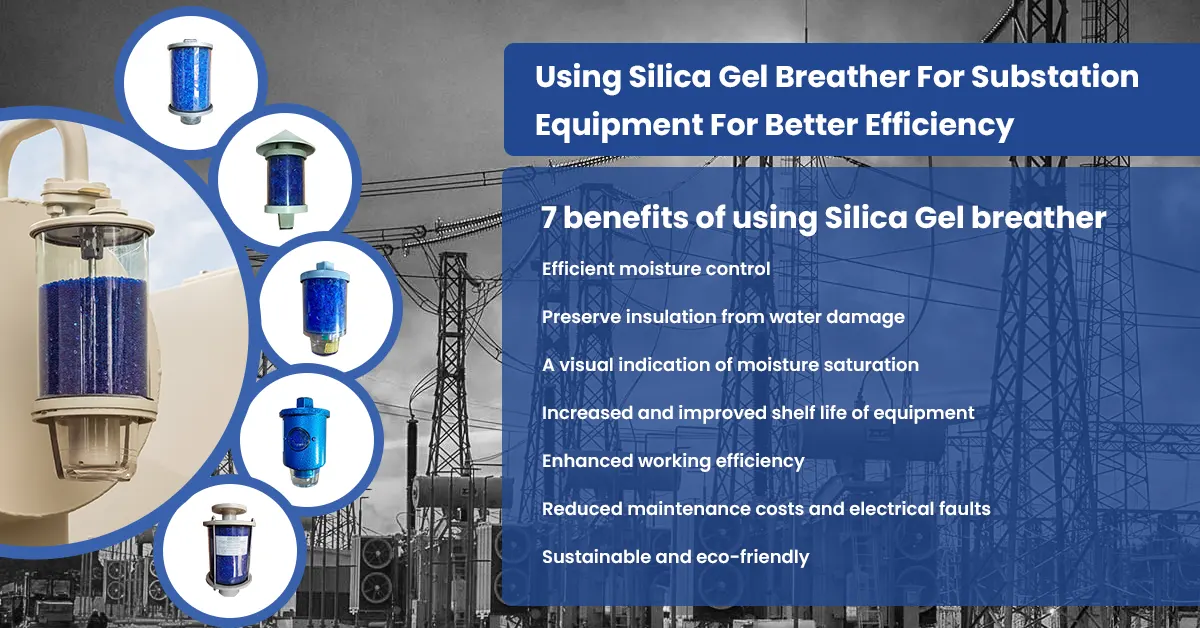 Silica Gel Breather for Substation Equipment