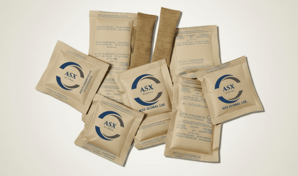 MIL-D-3464 military-grade silica gel desiccant packets